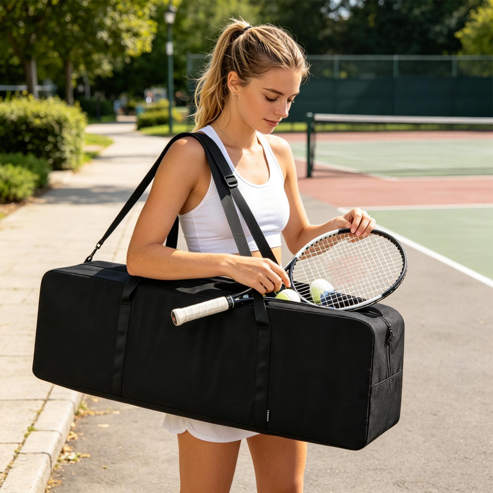 Badminton Outdoor - Pickleball Net Bag Foldable Net System
