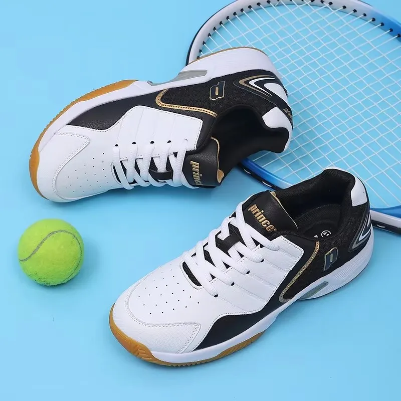 Badminton Open - Professional Men Women Leather Badminton shoes