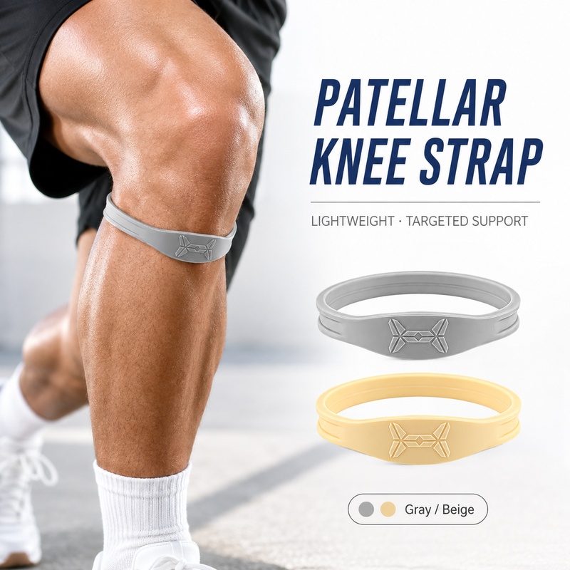 Knee Brace Badminton - Patellar Knee Strap With Pressure Pad