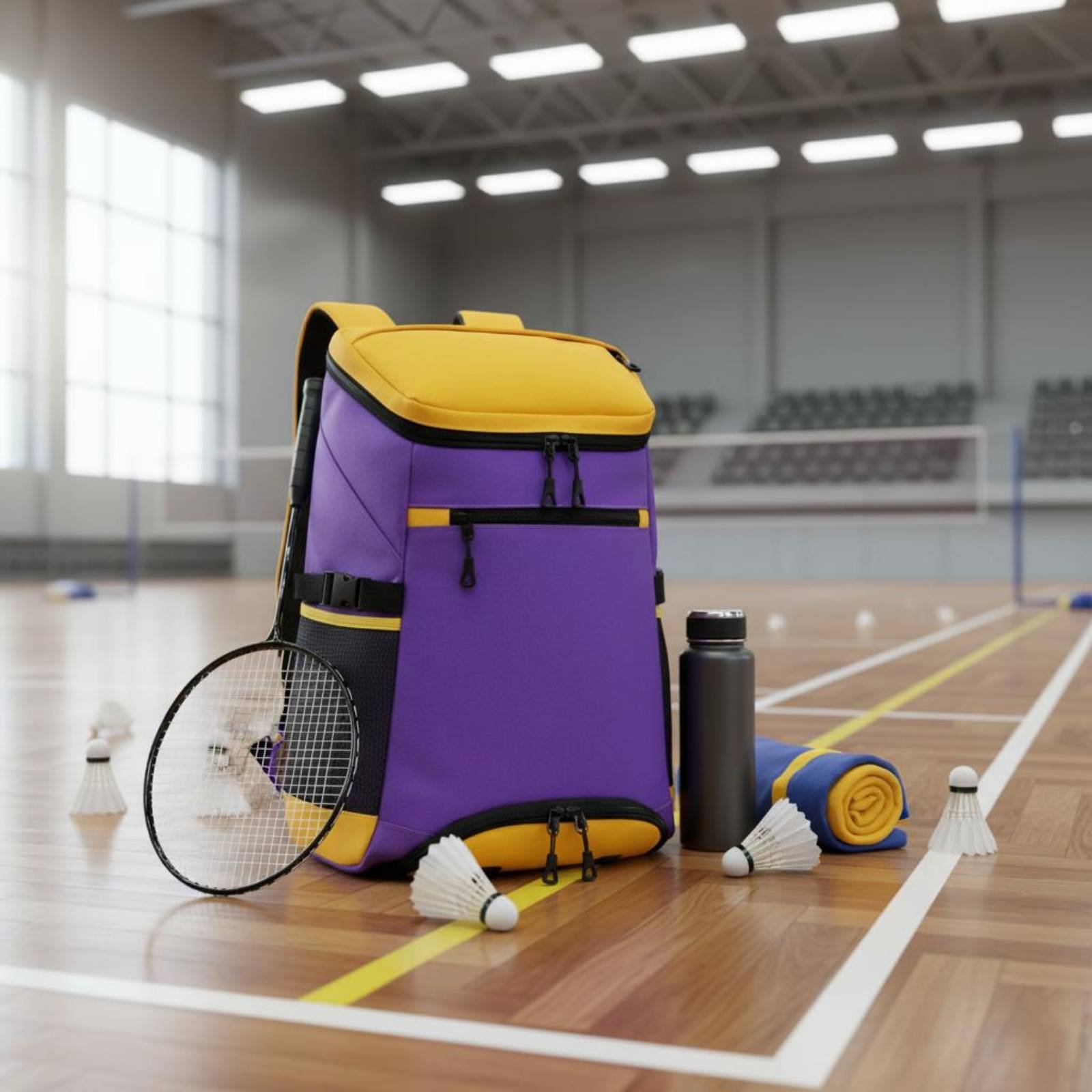Badminton Backpack Large Capac - Badminton Badminton ulasan dan harga