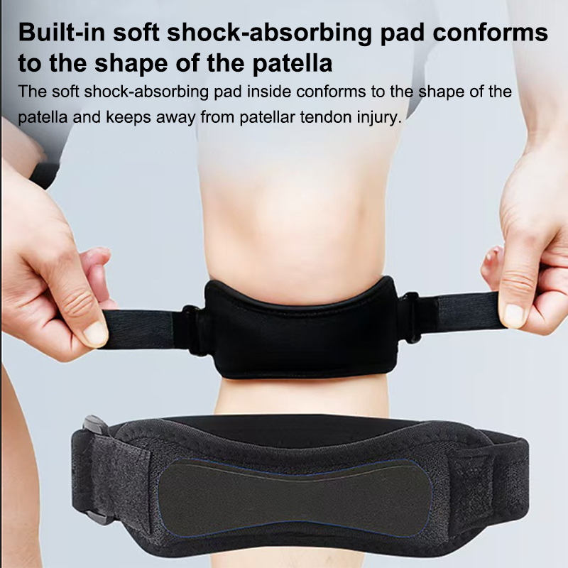 New-Knee Pad Patellar Tendon K - Knee Brace Badminton ulasan dan harga