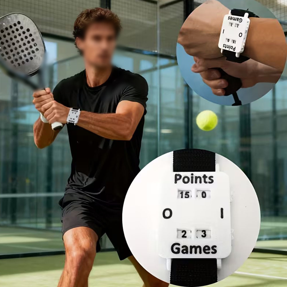 Tennis Padel Wrist Scorekeeper - Badminton Score ulasan dan harga