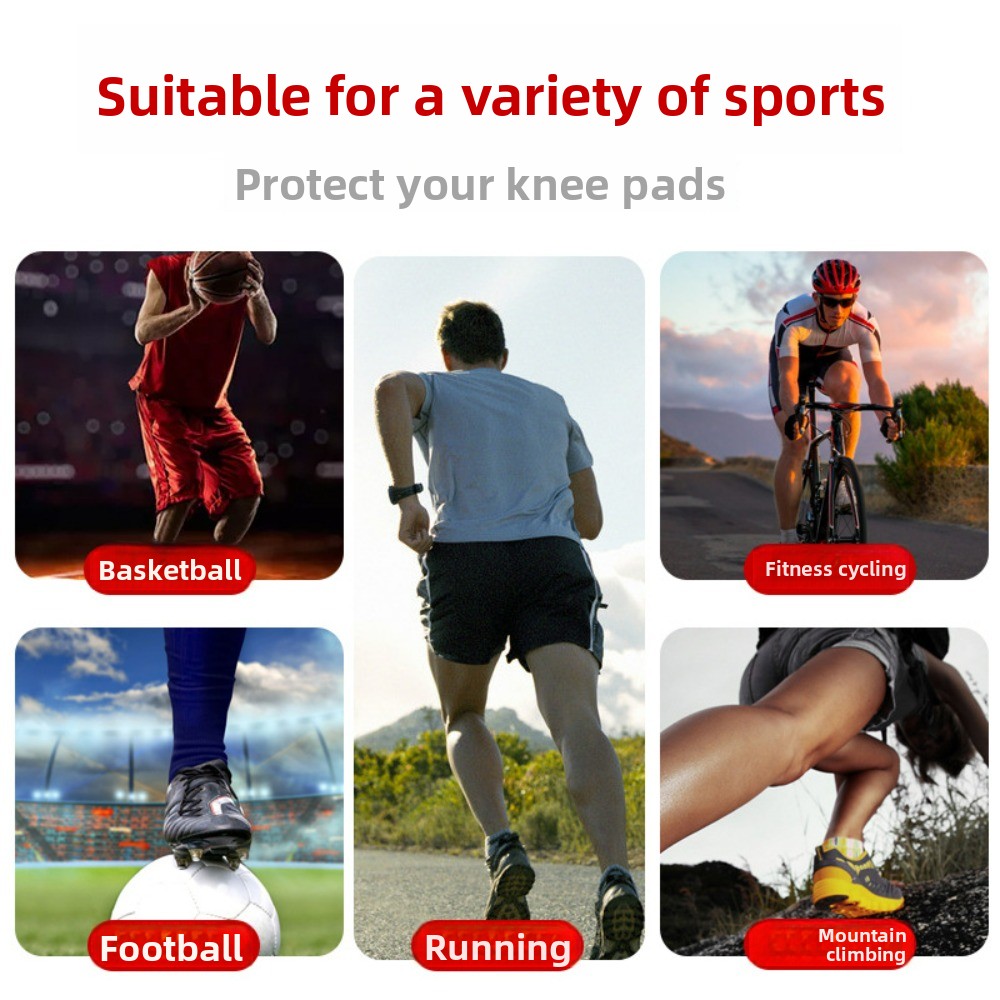 Extended Running Knee Pads Bas - Knee Brace Badminton ulasan dan harga