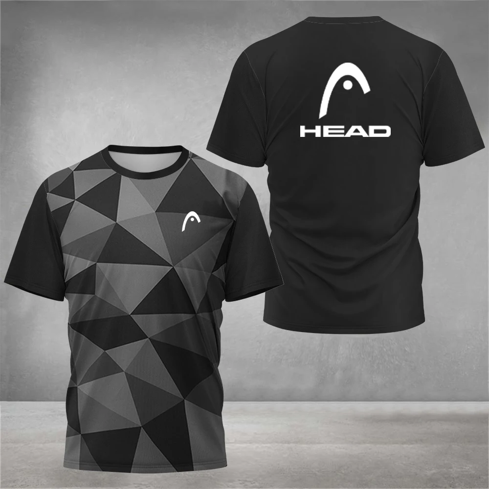 Summer Breathable Mens T Shirt - Badminton Center ulasan dan harga
