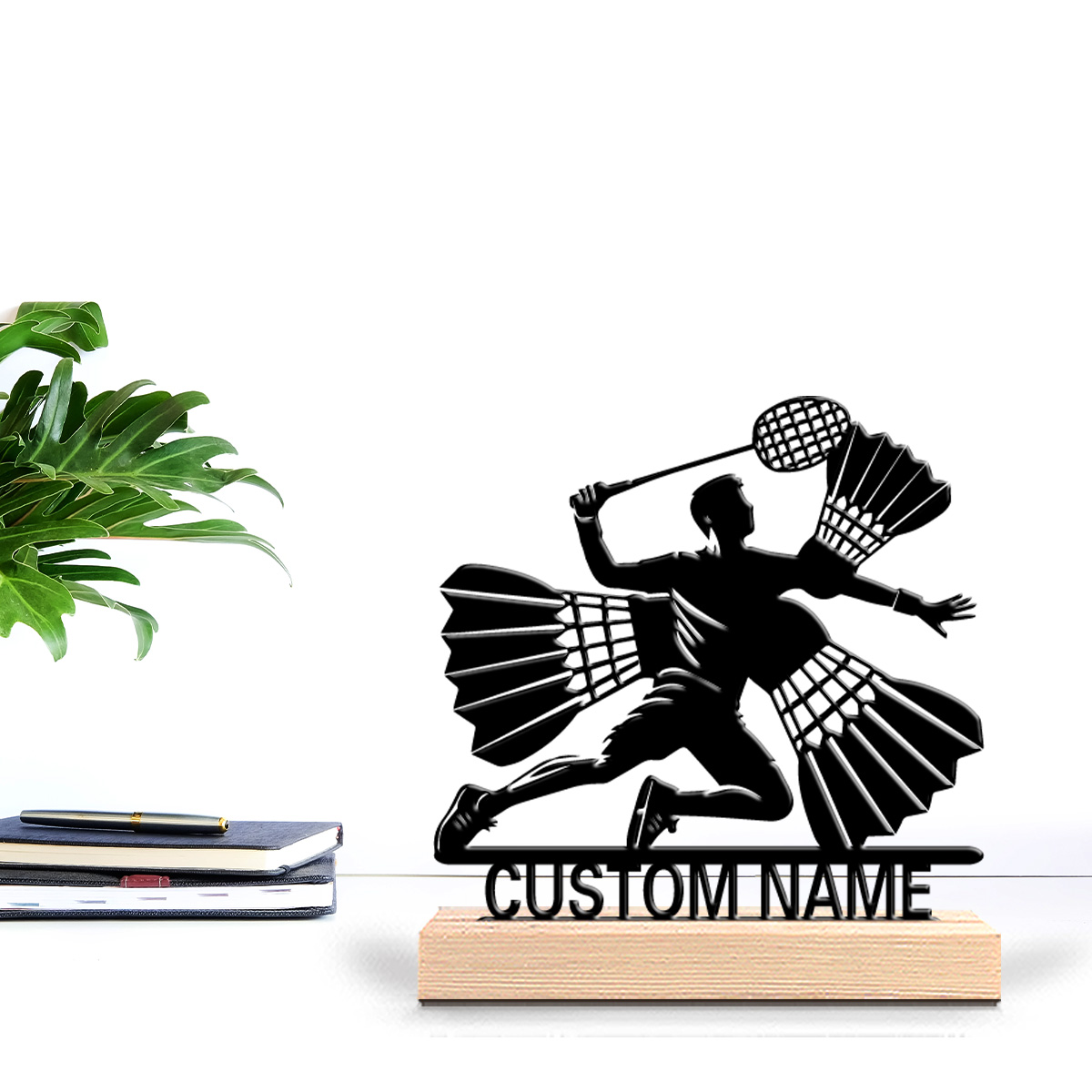 1pc Abstract Badminton expert  - Badminton Badminton ulasan dan harga