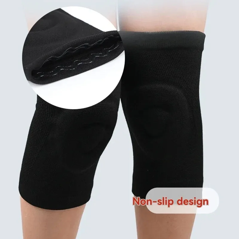 1Pcs Silicone Thin Knee Pads F - Knee Brace Badminton ulasan dan harga
