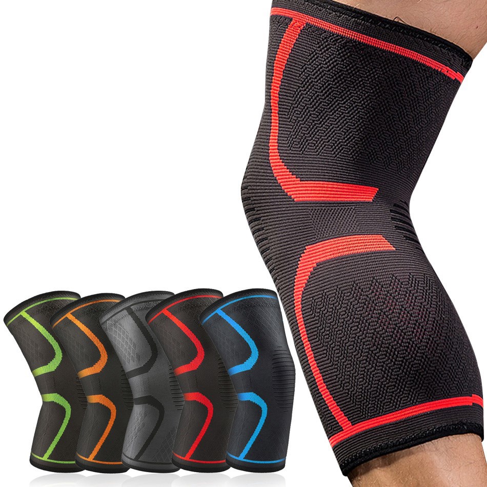 WOSWEIR-1 PC Elastic Knee Pads - Knee Brace Badminton ulasan dan harga