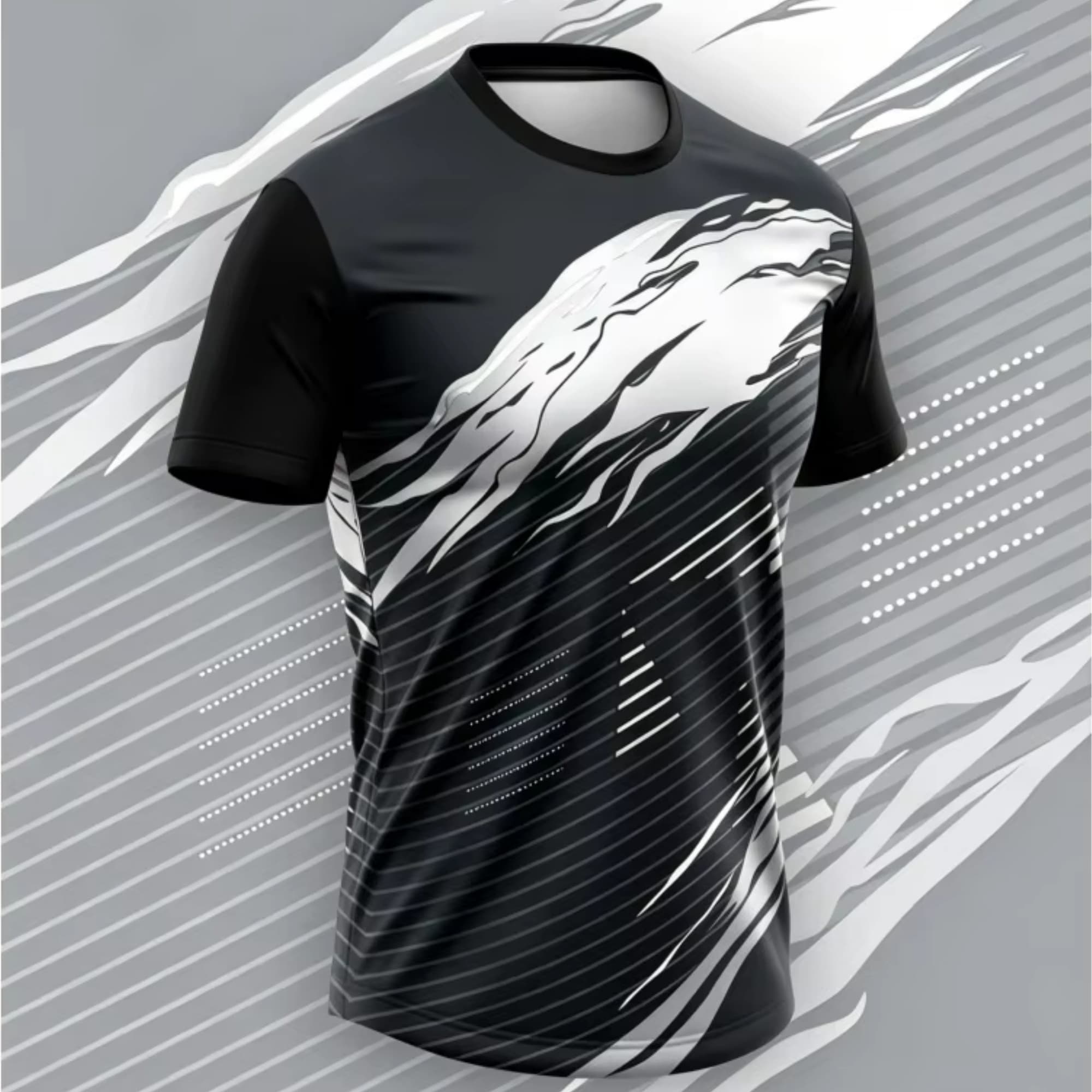 Simple Fashion 3D Print Gym T- - Badminton Emoji ulasan dan harga